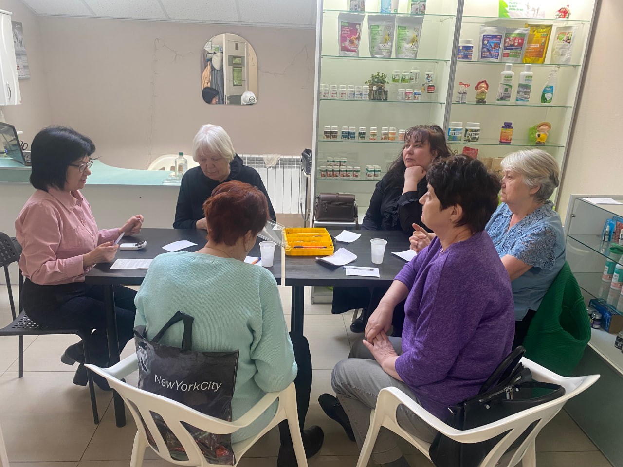 В Новочеркасске прошли встречи с ТОП-лидером Любовью Савич