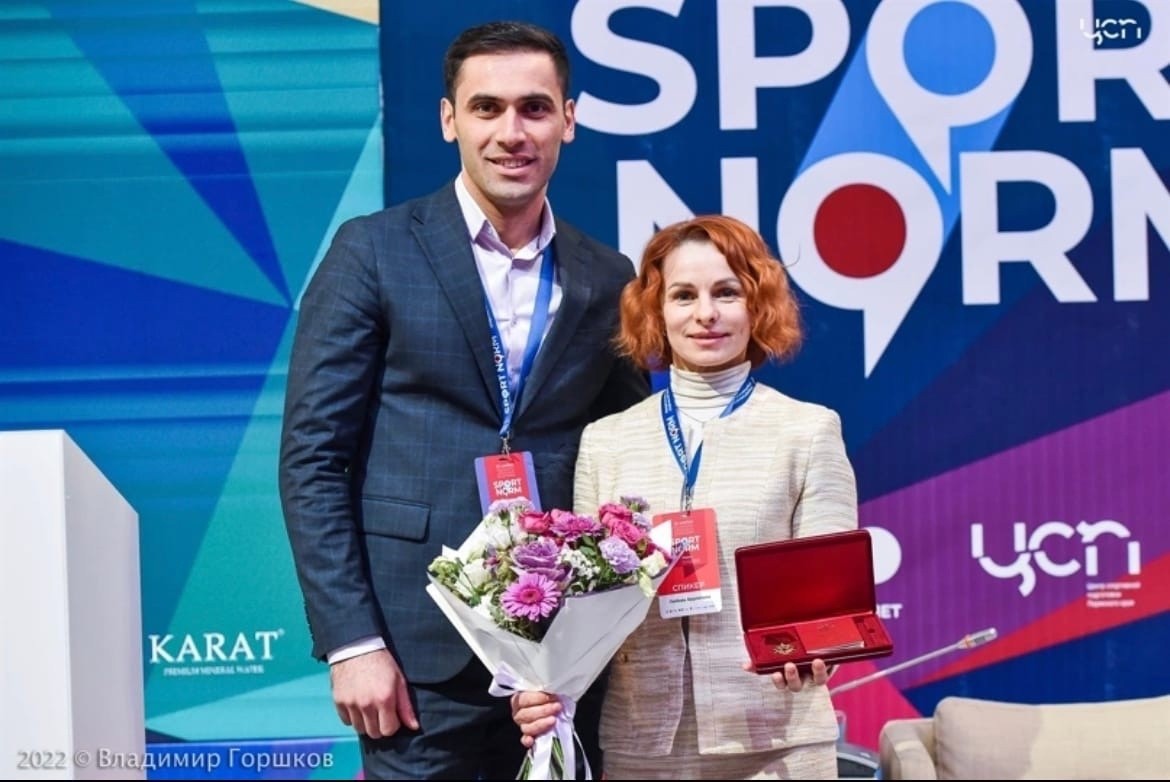 Бизнес-партнер «Родника здоровья» и Олимпийская чемпионка Любовь Брулетова представила нашу компанию на крупнейшем спортивном форуме!